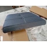 vidaXL Opbergbankje 42x42x45 cm bewerkt hout betongrijs