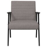 VidaXL Fauteuil Taupe - Stoffen Relaxstoel met Korting