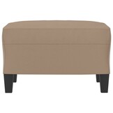 Voetenbank Cappuccino Kunstleer (60x50x41 cm) - 34% Korting!
