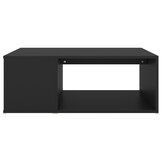 VidaXL Salontafel Bewerkt Hout Zwart - 33% Korting