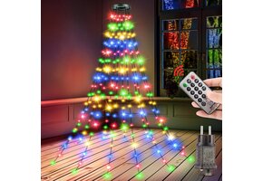 Kerstboomverlichting LED 240 Lampjes Multicolour 2M - 32% Korting