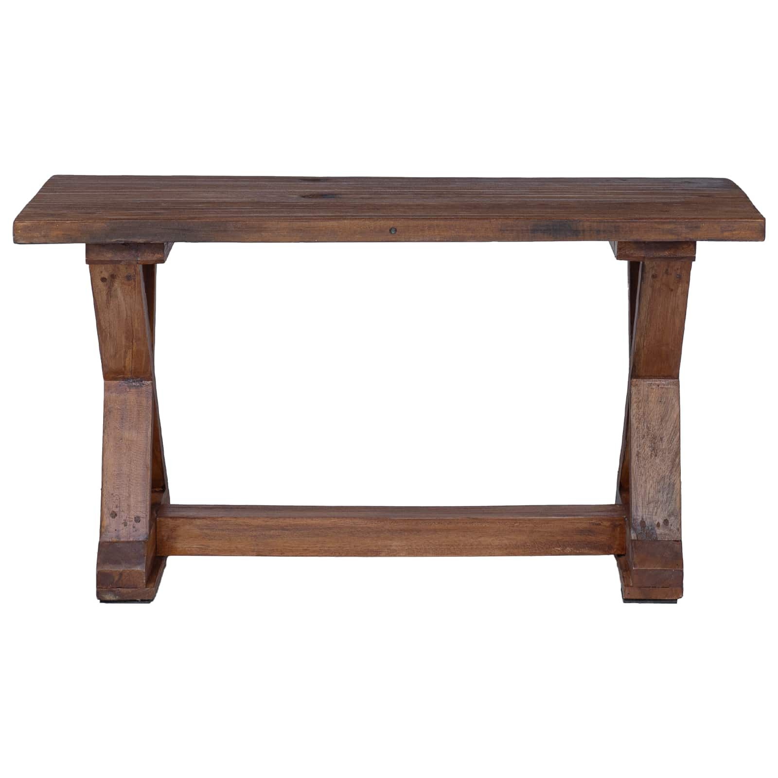 vidaXL Bank Naturel 85 x 35 x 45 cm Massief gerecycled hout