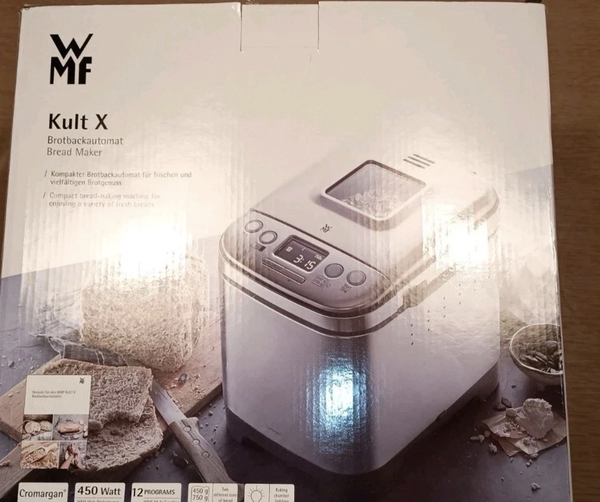 Broodbakmachine KULT X 450W - 12 Programma's met 35% Korting
