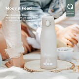 Babymoov Moov & Feed Draadloze Flessenwarmer 340 ml - Beige