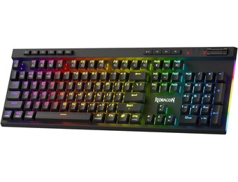Draadloos RGB Gaming Toetsenbord 104 Toetsen - 3-Modi, Hot-Swap