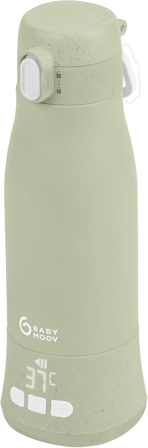Babymoov Moov & Feed Draadloze Flessenwarmer 340 ml - Beige