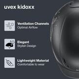 uvex kidoxx Kids Lightweight Riding Helmet Individual Adjustment Optimal Ventilation