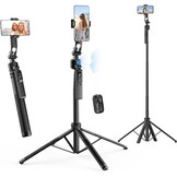 Rollei Easy Creator Quadpod AI met 360° Tracking en Bluetooth Afstandsbediening - 163 cm