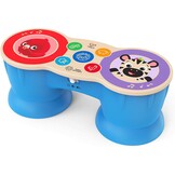 Baby Einstein Hape Magic Touch Upbeat Tunes Muziekdrum - Houten muziekspeelgoed - Meerkleurig - 26,7 cm