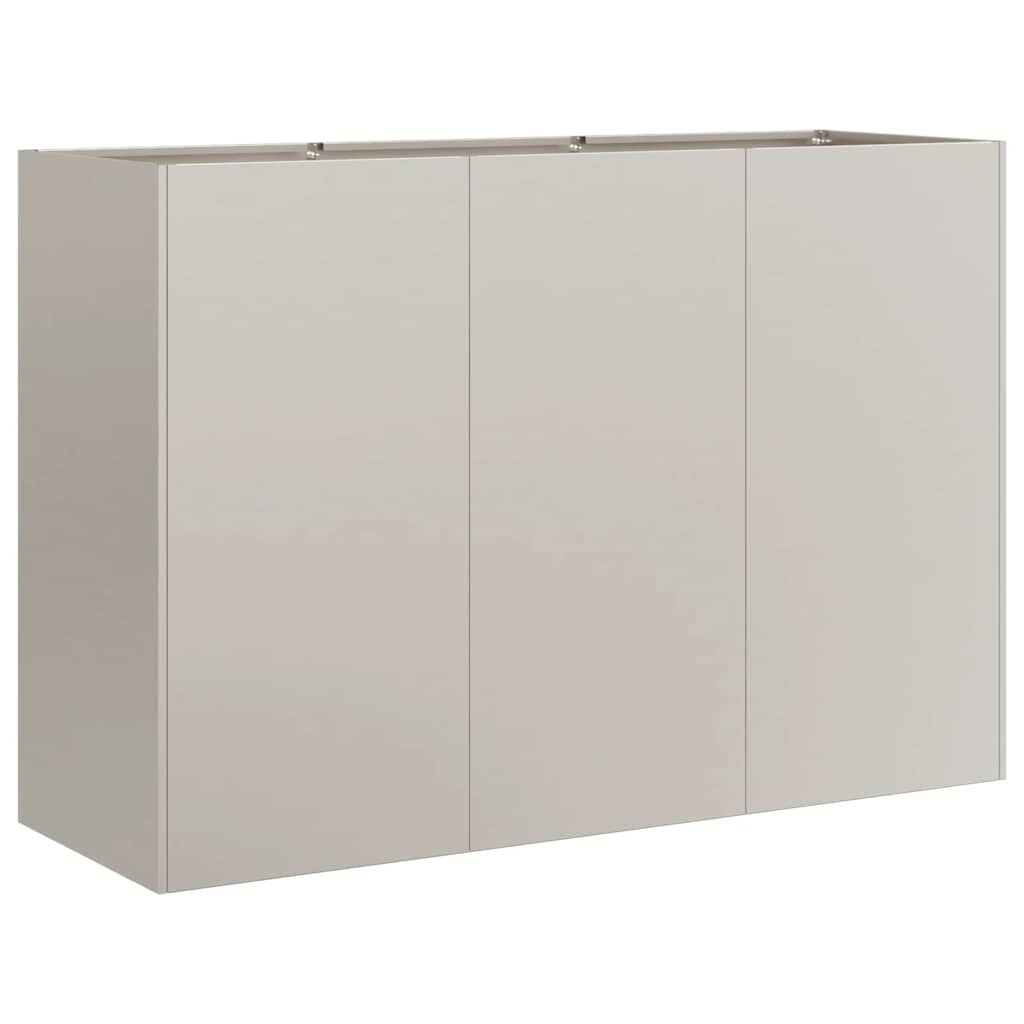VidaXL Roestige Plantenbak 120x40x80cm - Weervast Staal - 34% Korting