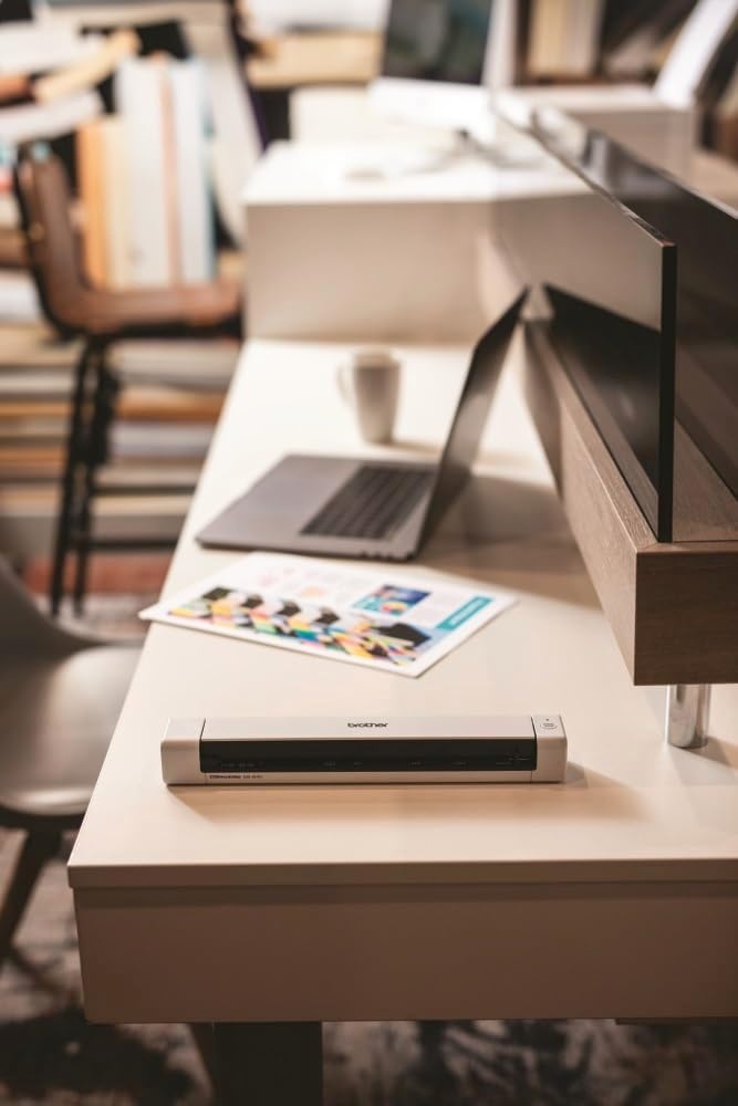 Brother DS-940DW Mobiele Documentenscanner A4 met Accu en Wi-Fi Wit