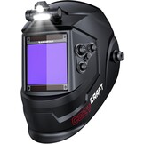 ARCCAPTAIN Grote Weergave 3.95 "x 3.6" True Color Auto Verduistering Lashelm met Licht, Zonne-aangedreven Laskap, 4 Arc Sensor Brede Schaduw 4/5-9/9-13 voor Stick MIG TIG Cut