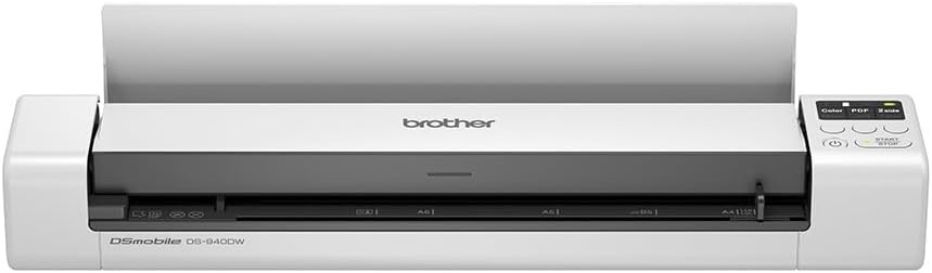 Brother DS-940DW Mobiele Documentenscanner A4 met Accu en Wi-Fi Wit