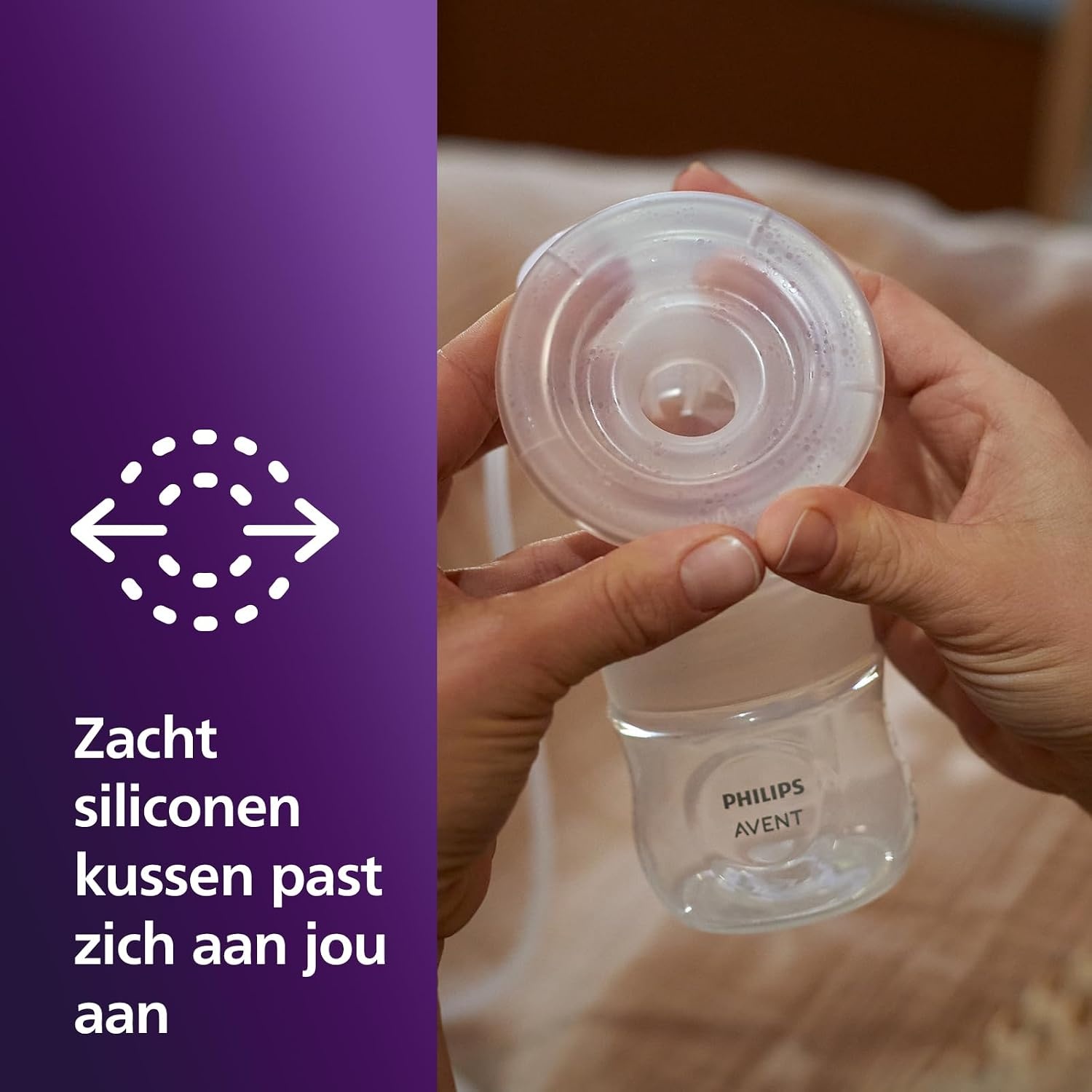 Philips Avent Enkelvoudige Elektrische Borstkolf SCF396/31 met Reistas - Transparant