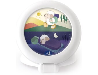Pabobo Kid'Sleep Globetrotter Slaaptrainer - Witte Wekker voor Kinderen