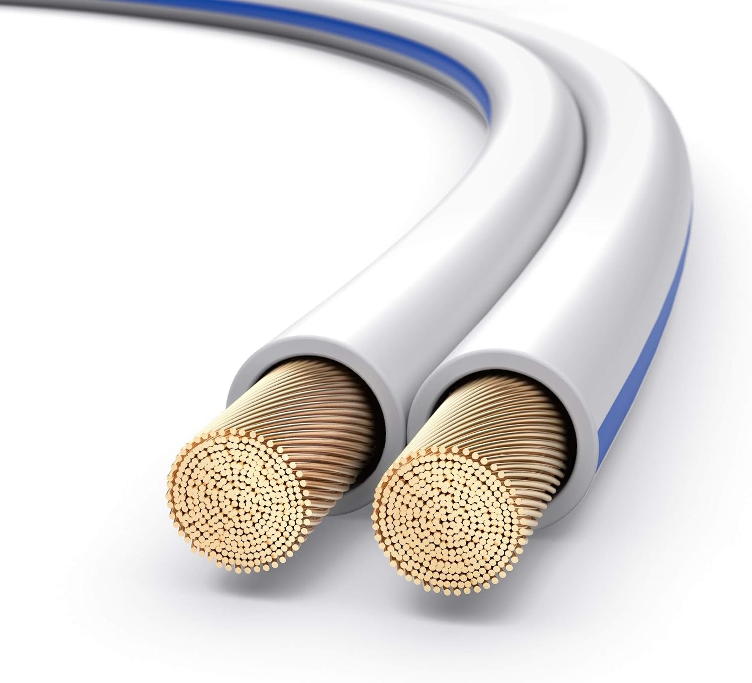 PureLink Luidsprekerkabel - 2 x 2.5 mm² - 20 meter - Transparant