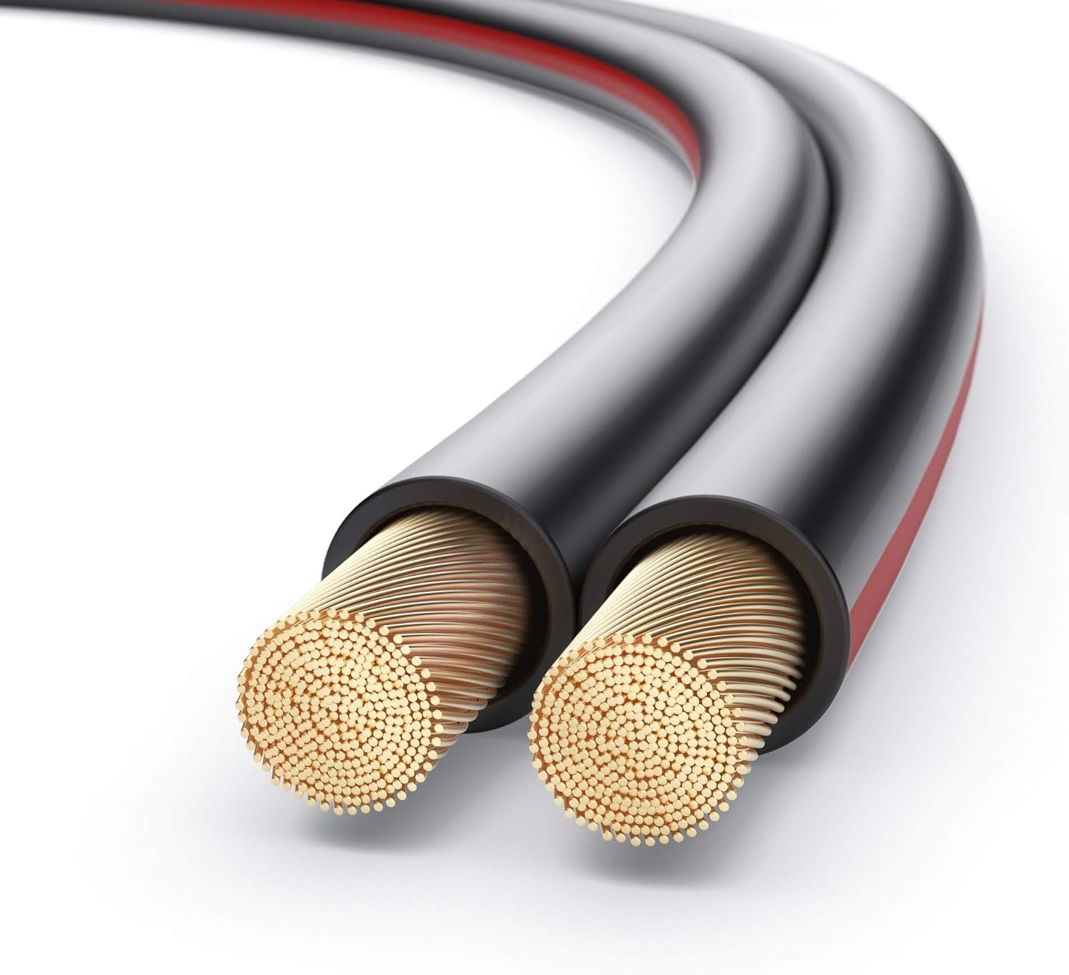PureLink Luidsprekerkabel - 2 x 2.5 mm² - 20 meter - Transparant