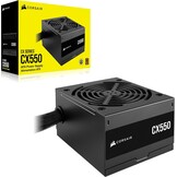 CORSAIR CX550 550W ATX Voeding - 80 PLUS Bronze - Zwart