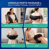 Shiatsu Nekmassageapparaat met Warmte - 57% Korting