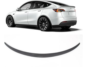 Achterspoiler Carbon Look voor Tesla Model Y | Aerodynamisch | 29% Korting