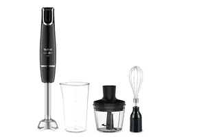 Krachtige Staafmixer met Kookfunctie 1000W - Zwart RVS