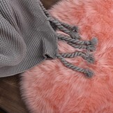 ORINOVA Tapijt 60 x 180 cm roze Zacht Fluffy Tapijt Shaggy Vloerkleed voor Slaapkamer