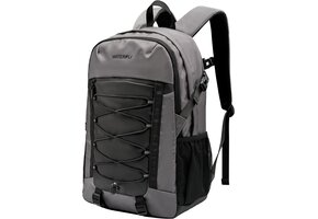 Trekkingrugzak 25L - Laptopvak & Ergonomisch - Grijs | 52% Korting!