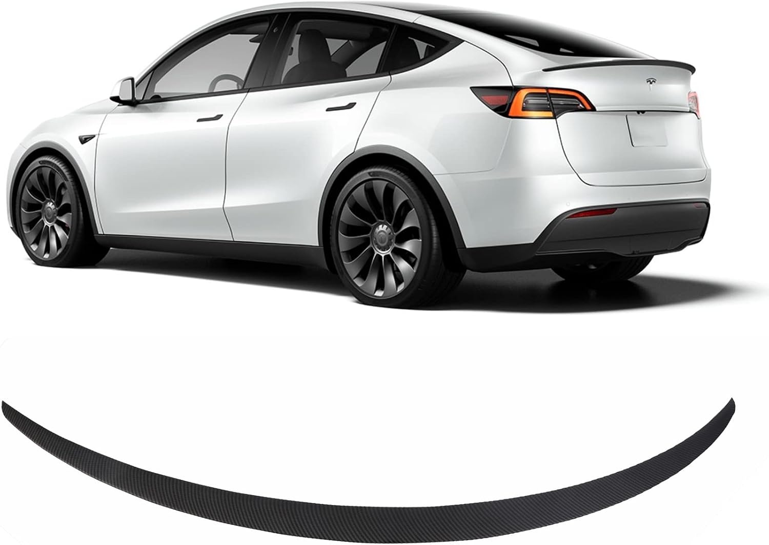 Achterspoiler Tesla Model Y Carbon Look | Sportief & Aerodynamisch (57% Korting)
