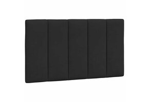 vidaXL Hoofdbordkussen 90 cm Fluweel Zwart - 50% Korting!