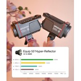 200W LED Videolamp Bi-Color 2700-6500K - 30% Korting