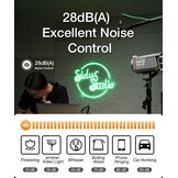 200W LED Videolamp Bi-Color 2700-6500K - 30% Korting