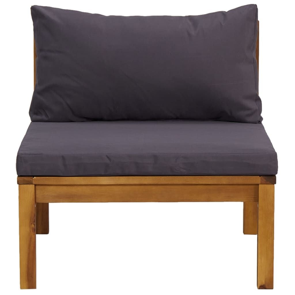 Acaciahouten Loungeset met Kussens - 35% Korting