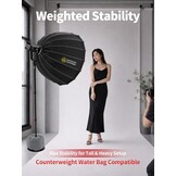 Monopod voor Studio Live Uitzendingen | Aluminium | Verstelbaar | Ronde Voet | 34% Korting