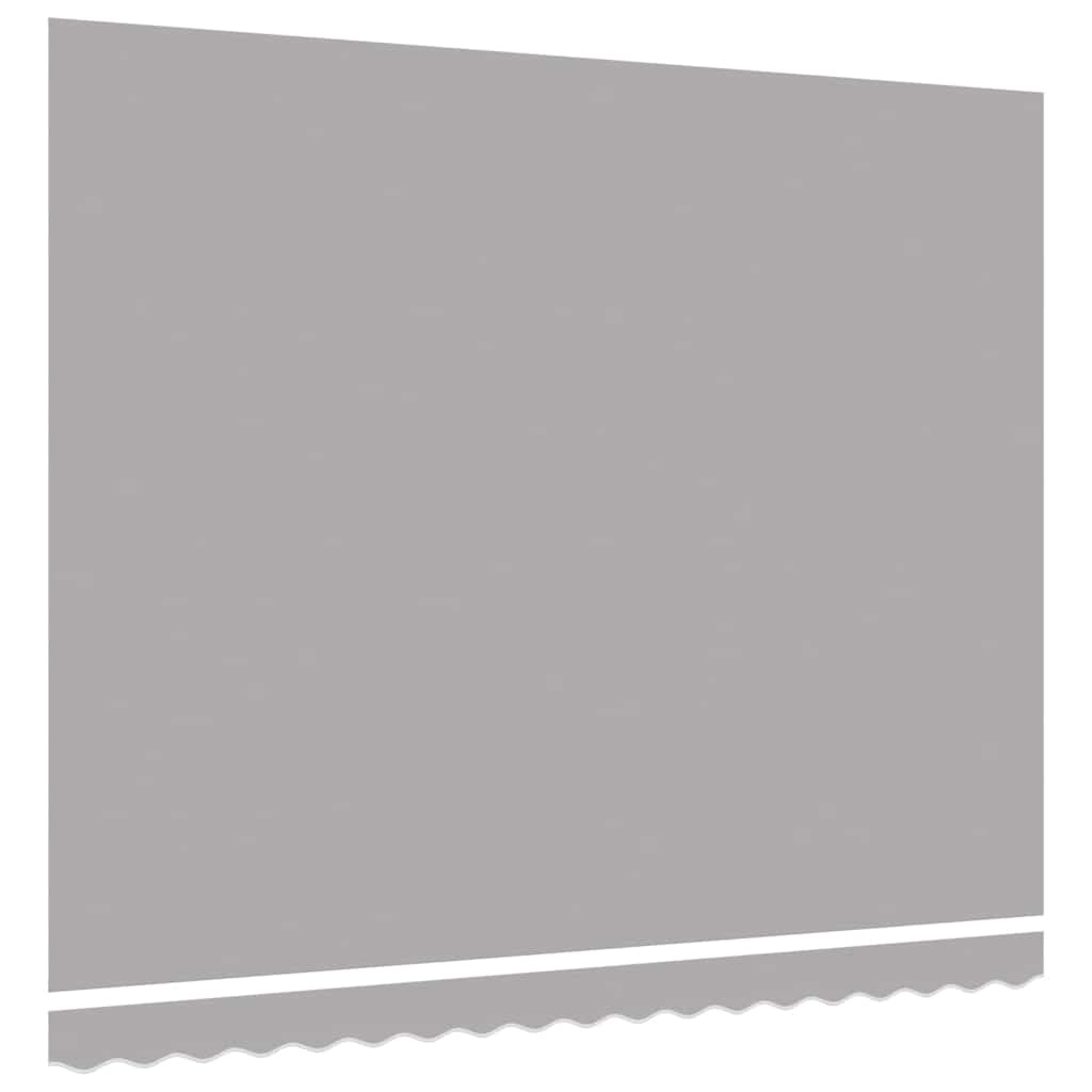 vidaXL Zonnescherm Vervangdoek Lichtgrijs 400x350cm (61% Korting)