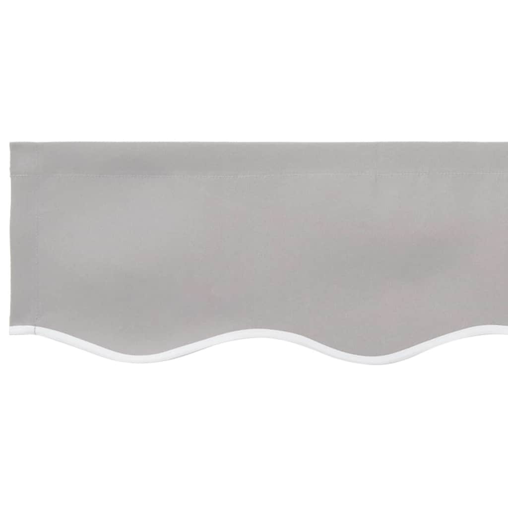 vidaXL Zonnescherm Vervangdoek Lichtgrijs 400x350cm (61% Korting)