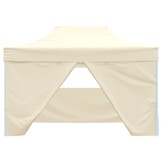 Opvouwbare Partytent 3x4m met Zijwanden - Crème - 35% Korting