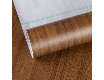 Zelfklevende Meubelfolie Notenhout Bruin Waterdicht Afwasbaar 60 x 500 cm
