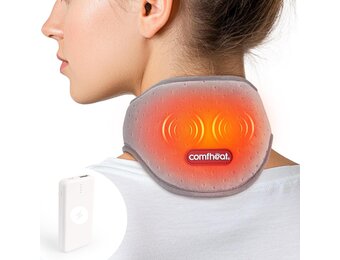 USB Nekverwarmingskussen voor nekpijn & stijfheid | Warm kompres | Instelbare temperatuur | Automatische slaapstand