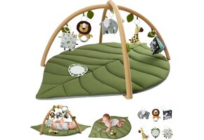 Blissful Diary Baby Speelkleed met Boog - Groen - 34% Korting!