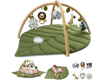Blissful Diary Baby Speelkleed met Boog - Groen - 34% Korting!