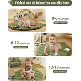Blissful Diary Baby Speelkleed met Boog - Groen - 34% Korting!