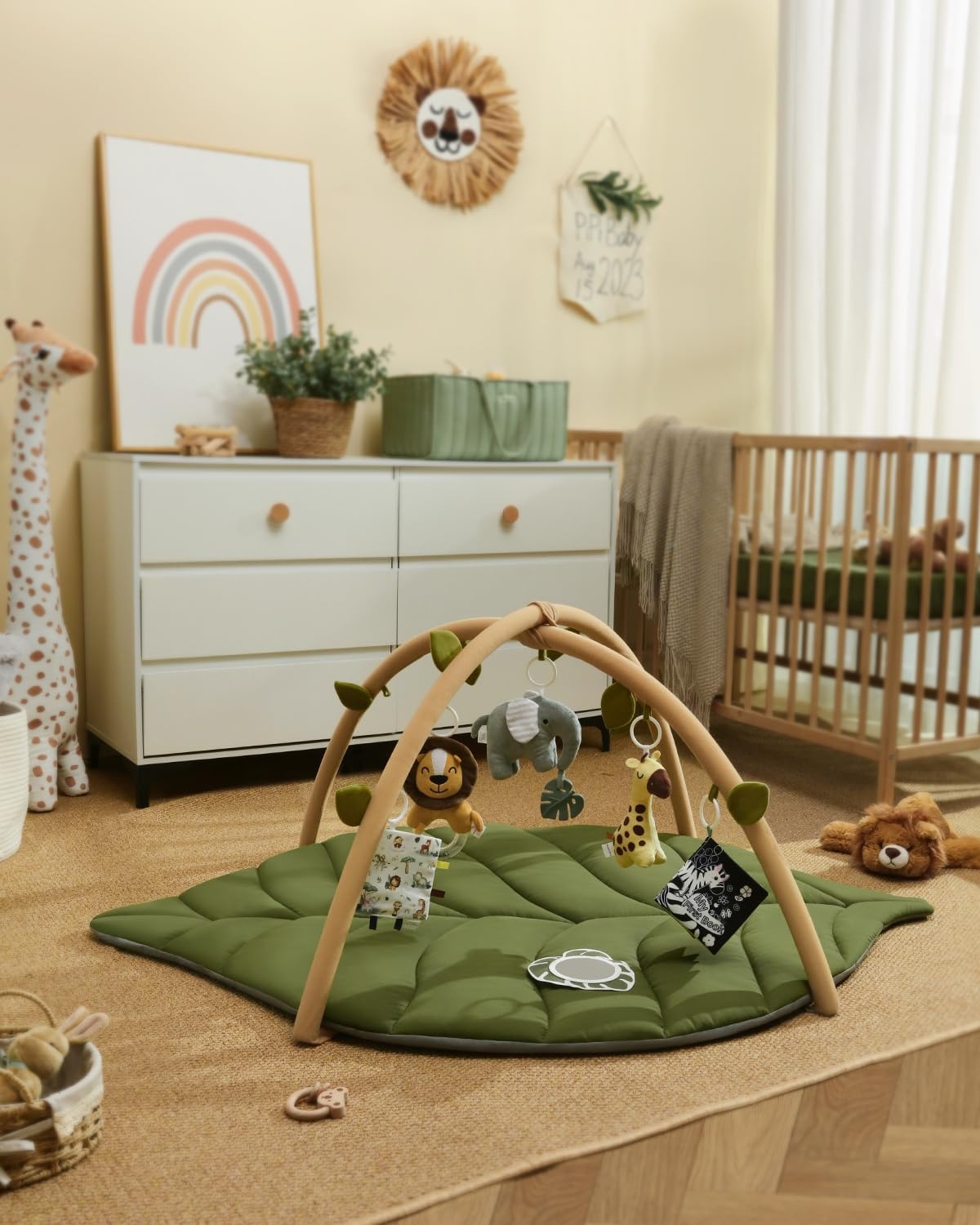 Blissful Diary Baby Speelkleed met Boog - Groen - 34% Korting!