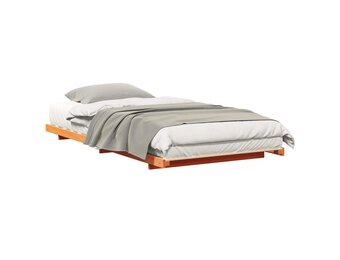 Bedframe Grenenhout Wasbruin 100x200cm - 34% Korting
