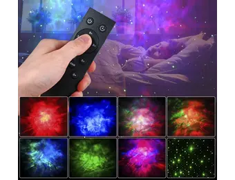 Sterrenhemel Projector & Nachtlamp - Galactisch Effect (29% Korting)
