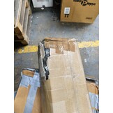 Moestuinbak - kweekbak - 200x100x27 cm - hout - met gronddoek