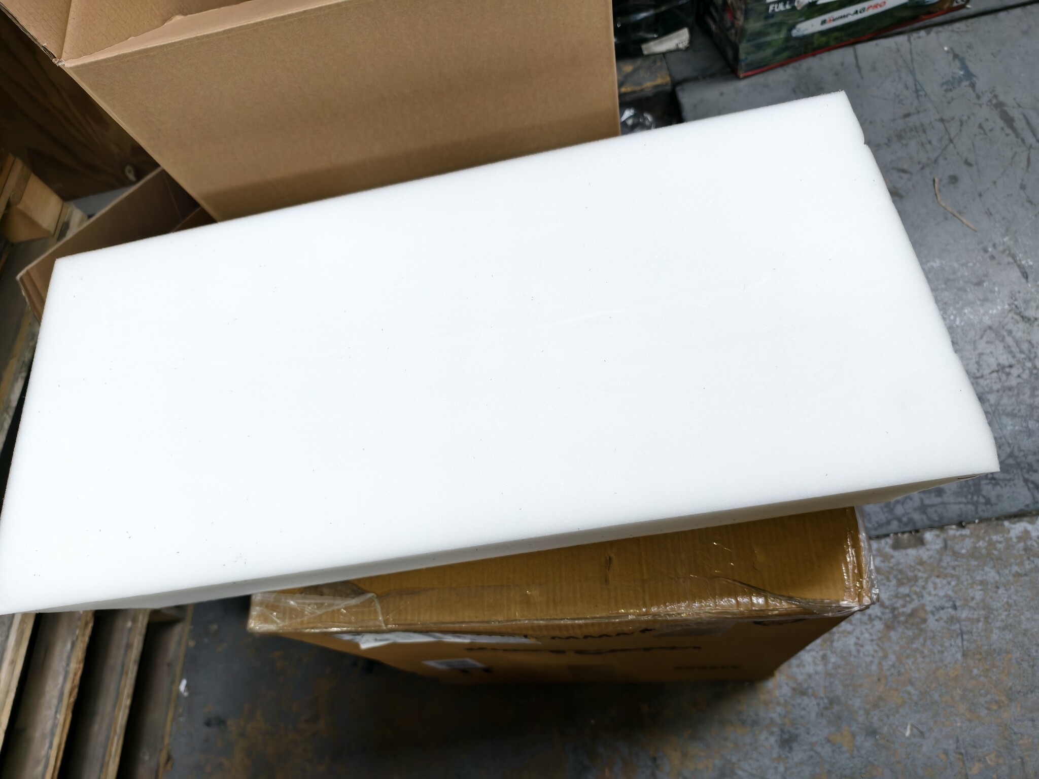 Logeermatras opvouwbaar 200 x 70 x 15 cm met kussens