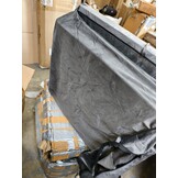 Logeermatras opvouwbaar 200 x 70 x 15 cm met kussens