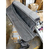 Logeermatras opvouwbaar 200 x 70 x 15 cm met kussens