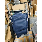 Tuinstoel Ligstoel 2-in-1 Marineblauw met Hoofdsteun - 53% Korting