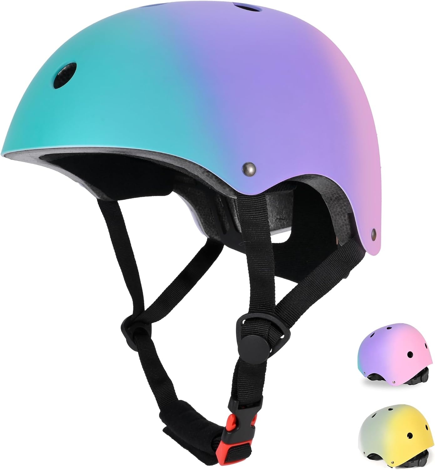 Kinderfietshelm Kleurverloop Maat S (51-54 cm) - 58% Korting